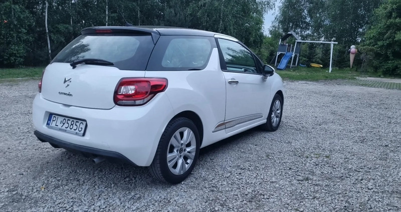 Citroen DS3 cena 25900 przebieg: 139000, rok produkcji 2013 z Leszno małe 37